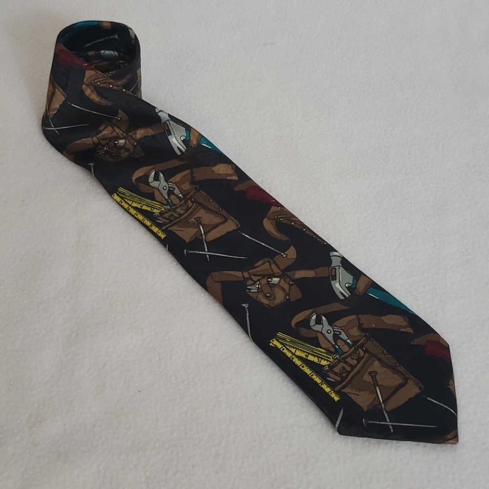 Vintage Home Improvement Tool Time Necktie